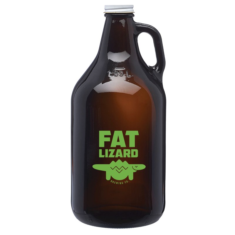 64 oz. Amber Glass Beer Growlers 1 64 oz. Amber Glass Beer Growlers 1