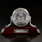 Mantel Skeleton Clock - Brown Mantel Skeleton Clock - Brown