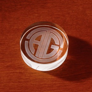 3D Crystal Circle Paperweight 1 3D Crystal Circle Paperweight 1