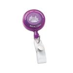 Economy Round Retractable Badge Holder 1 Economy Round Retractable Badge Holder 1