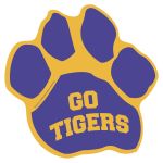 Paw Print Car Sign Magnet 1 Paw Print Car Sign Magnet 1