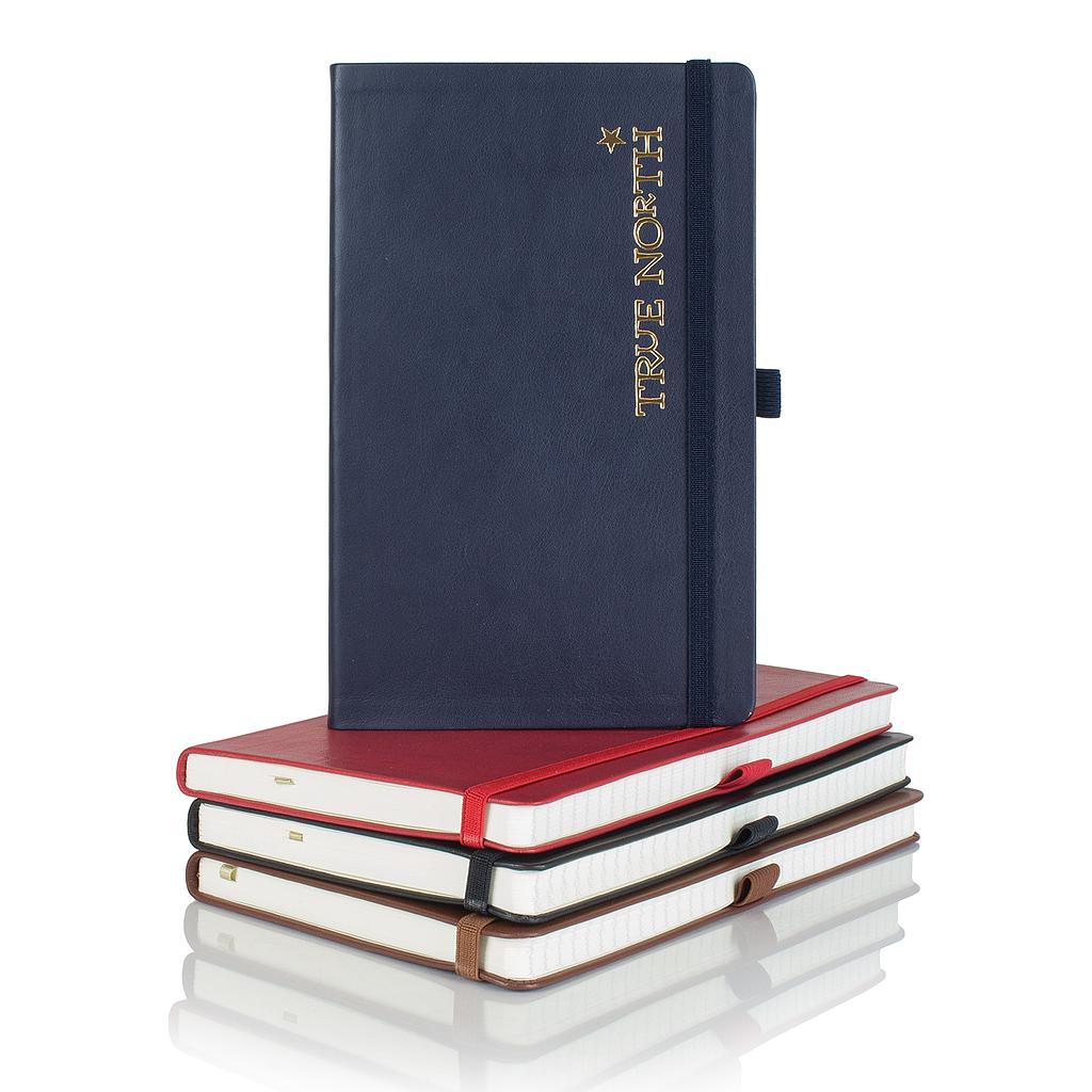 Castelli Calf Leather Medio Lined Ivory Page Journal 1