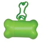 Bone Shaped Dog Bag Holder - Green Bone Shaped Dog Bag Holder - Green