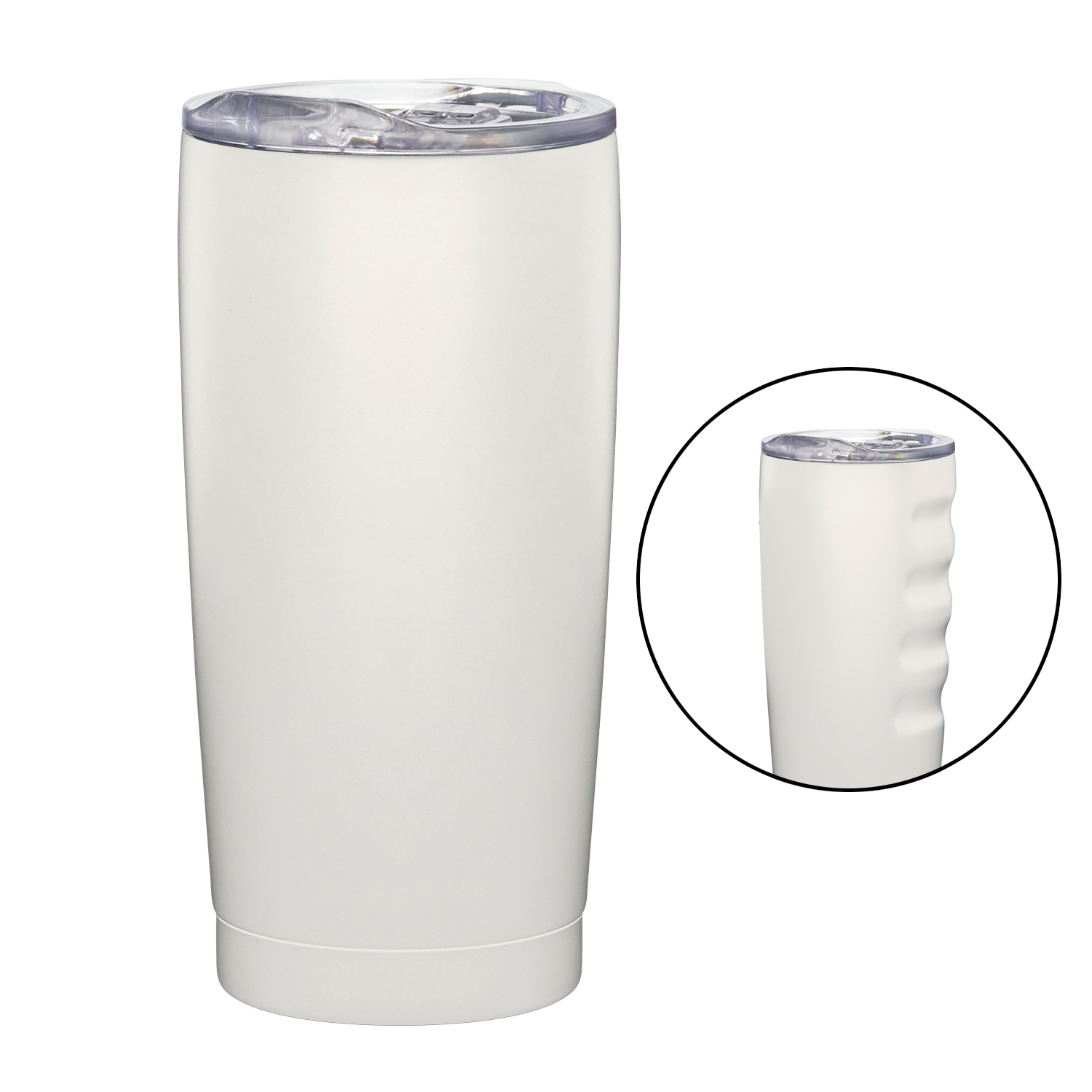Perfect Temp 20 oz. Grip Stainless Vacuum Tumbler 1