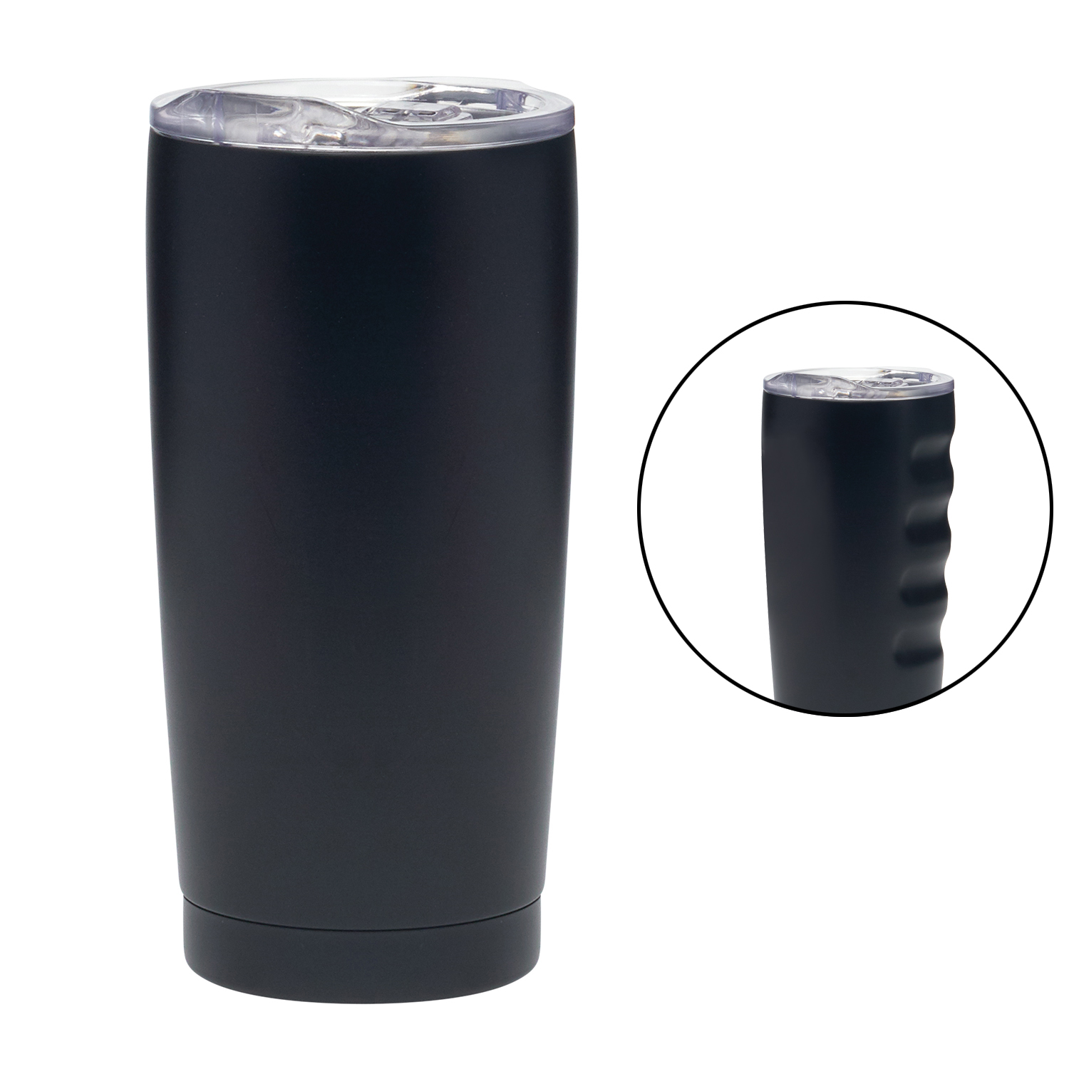 Perfect Temp 20 oz. Grip Stainless Vacuum Tumbler 1