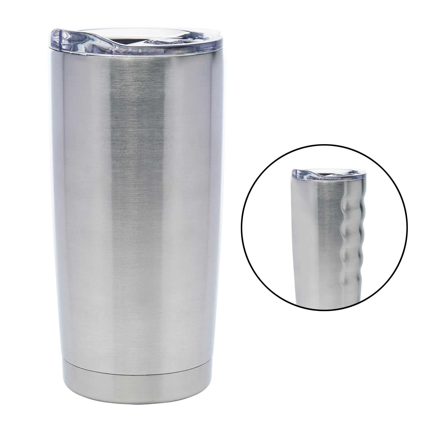 Perfect Temp 20 oz. Grip Stainless Vacuum Tumbler 1