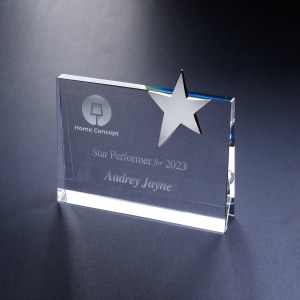 5" x 7" Star Wedge Award 1 5" x 7" Star Wedge Award 1