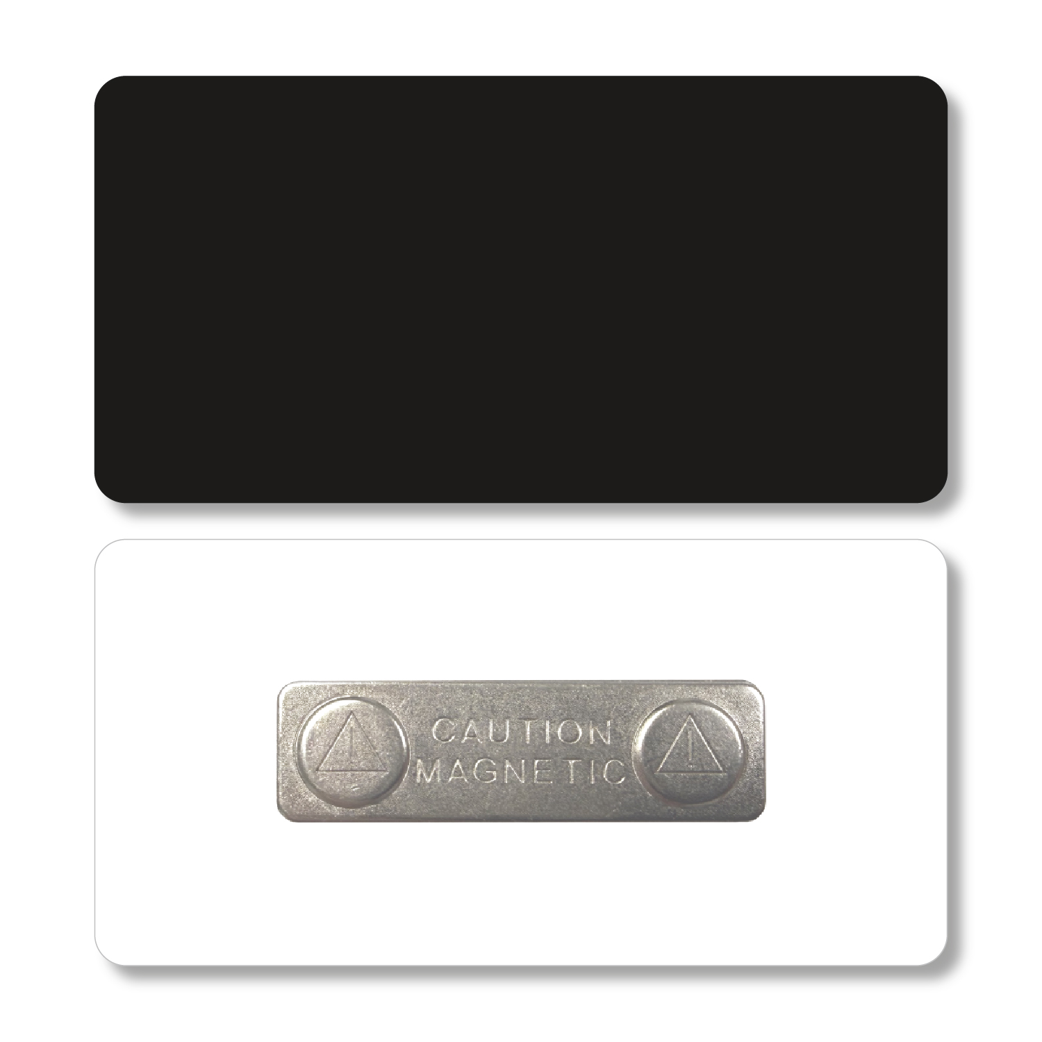 1.5 x 3 Name Badge - Magnet Back 1