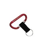 Carabiner with Strap - Red Carabiner with Strap - Red