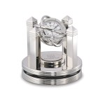 Celestial Silver Gimbal Clock 1 Celestial Silver Gimbal Clock 1