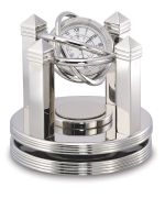 Celestial Silver Gimbal Clock 2 Celestial Silver Gimbal Clock 2