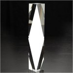 Large Chairmans 3D Crystal Award - Clear Large Chairmans 3D Crystal Award - Clear