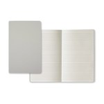 Castelli Prisma Medio Saddle Stitched Lined Ivory Page Journal - Gray Castelli Prisma Medio Saddle Stitched Lined Ivory Page Journal - Gray