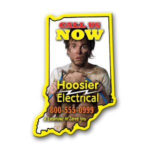 Indiana State Magnet 1 Indiana State Magnet 1