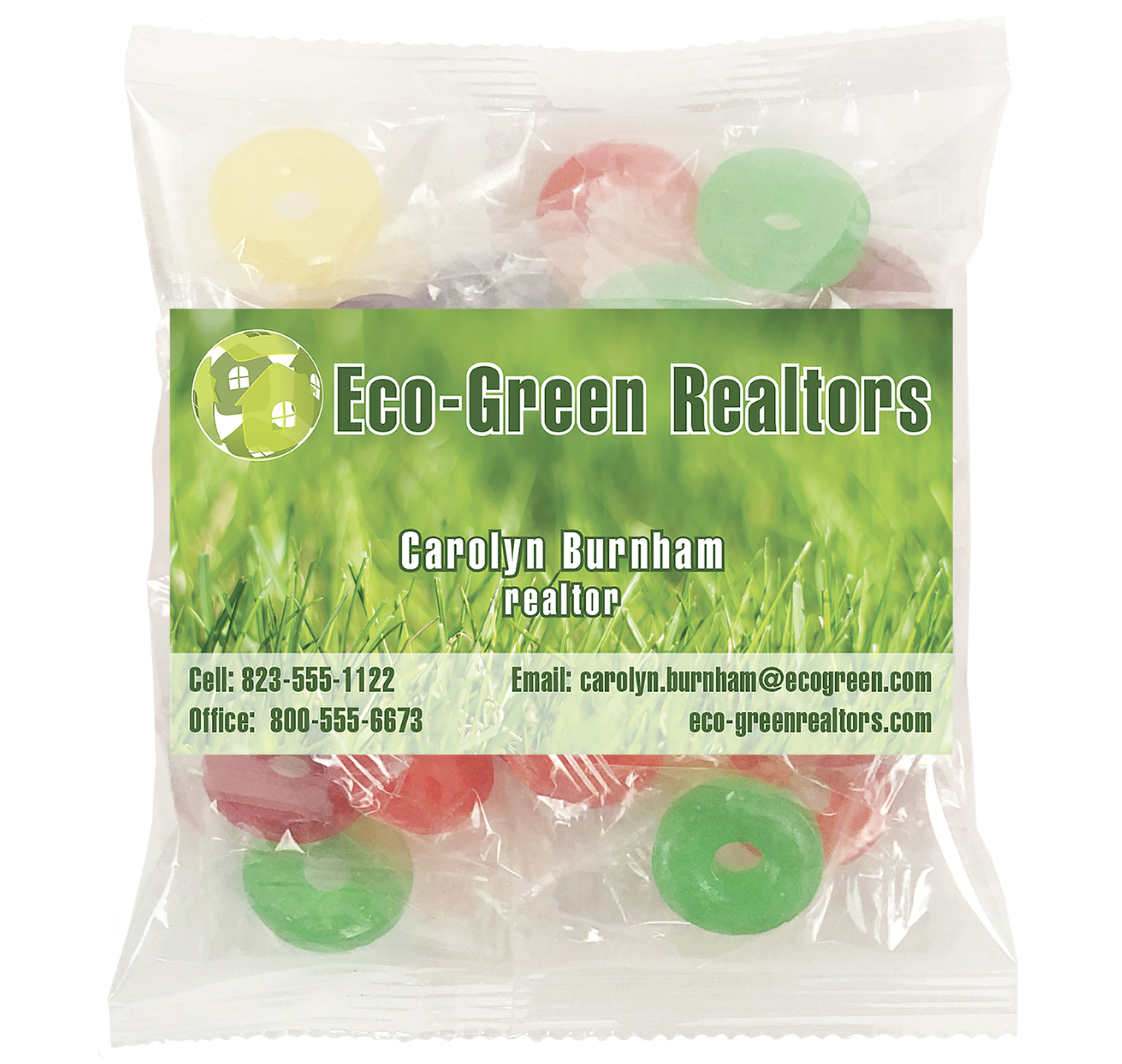 Large Snack Bag with Rectangle Magnet Premium Fill 1