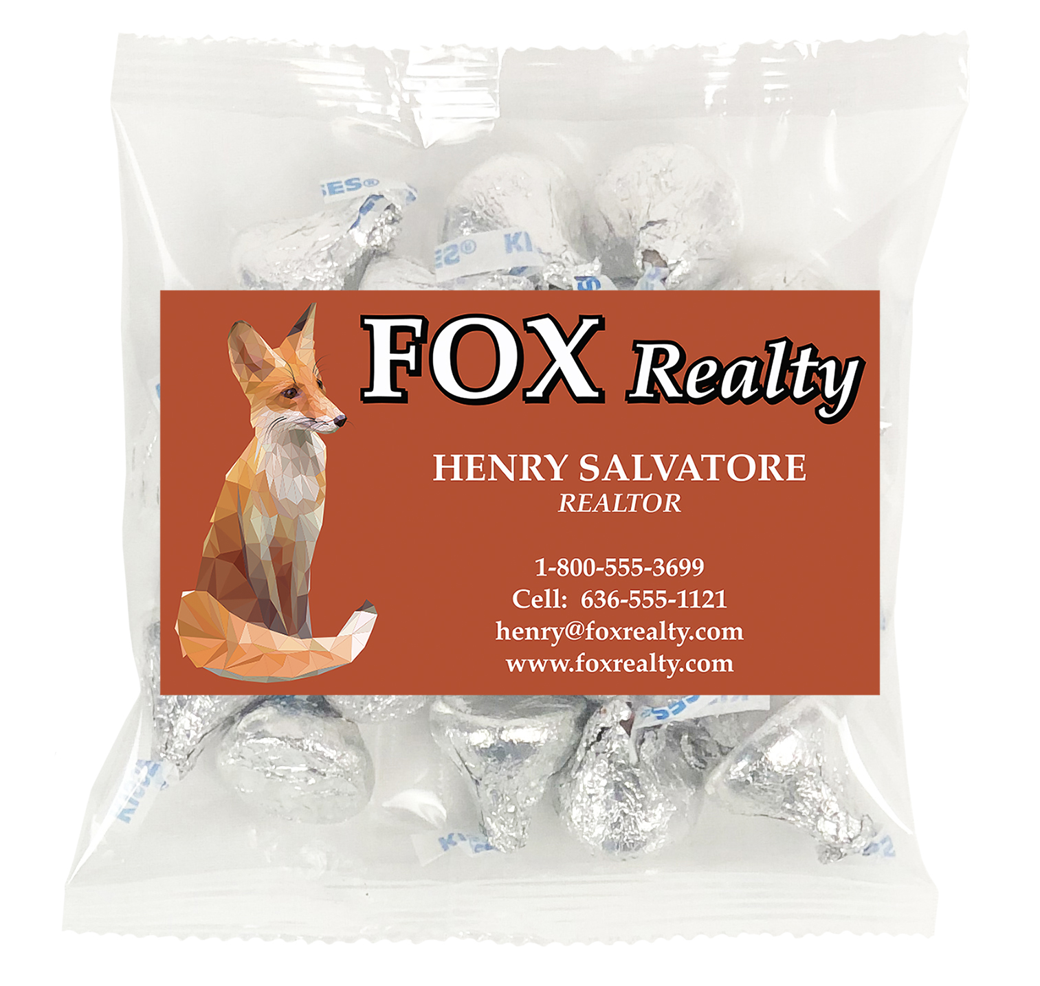 Large Snack Bag with Rectangle Magnet Premium Fill 1