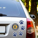 2 in1 Circle Car Magnet with 4 Paw Prints - Additional Image 2 in1 Circle Car Magnet with 4 Paw Prints - Additional Image