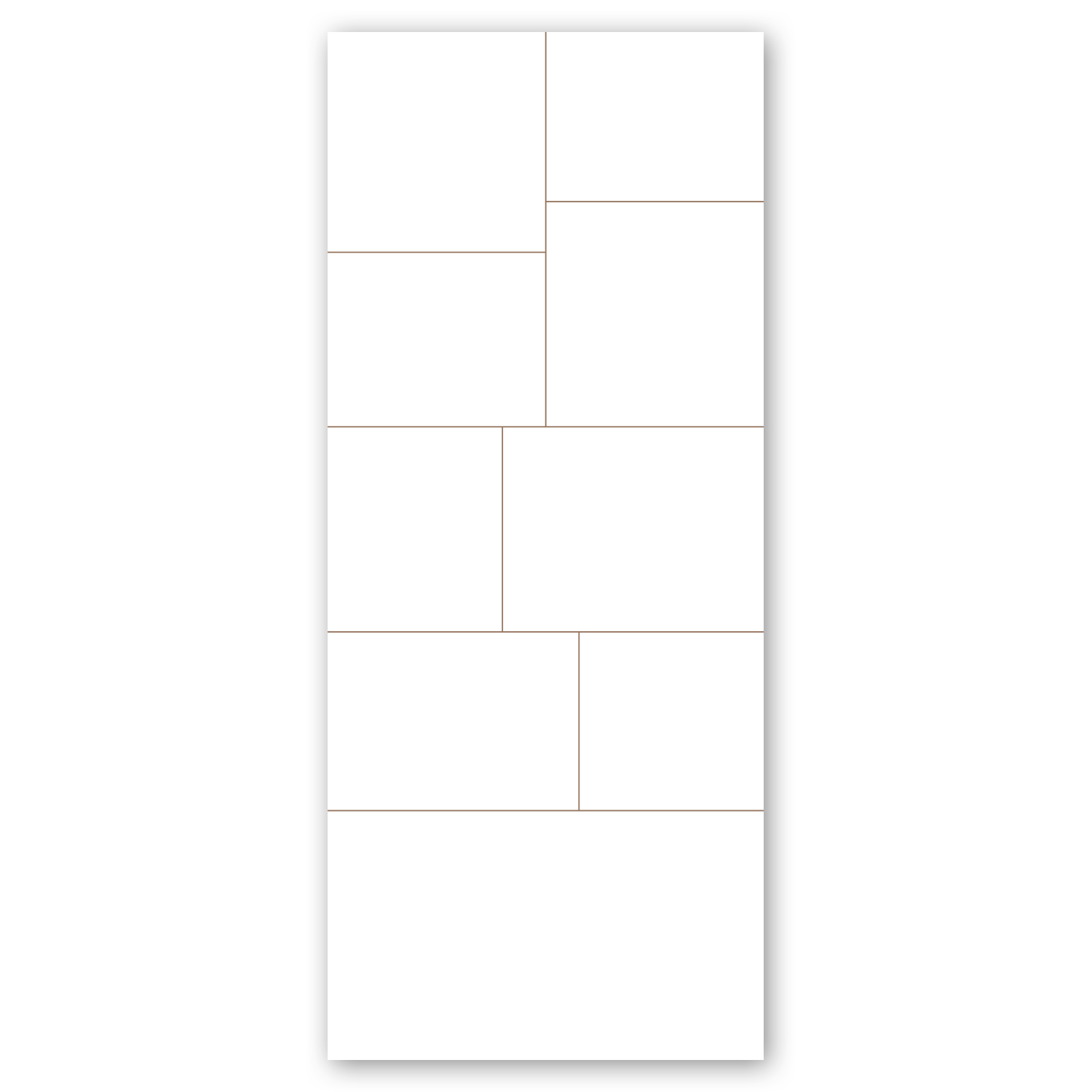 Business Card Magnet w/ 8 Message Magnets 1