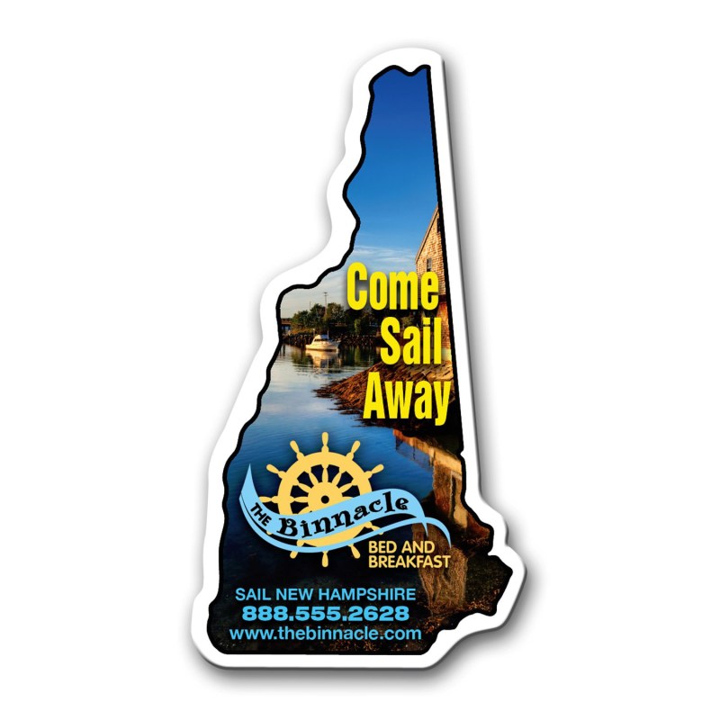 New Hampshire State Magnet 1 New Hampshire State Magnet 1
