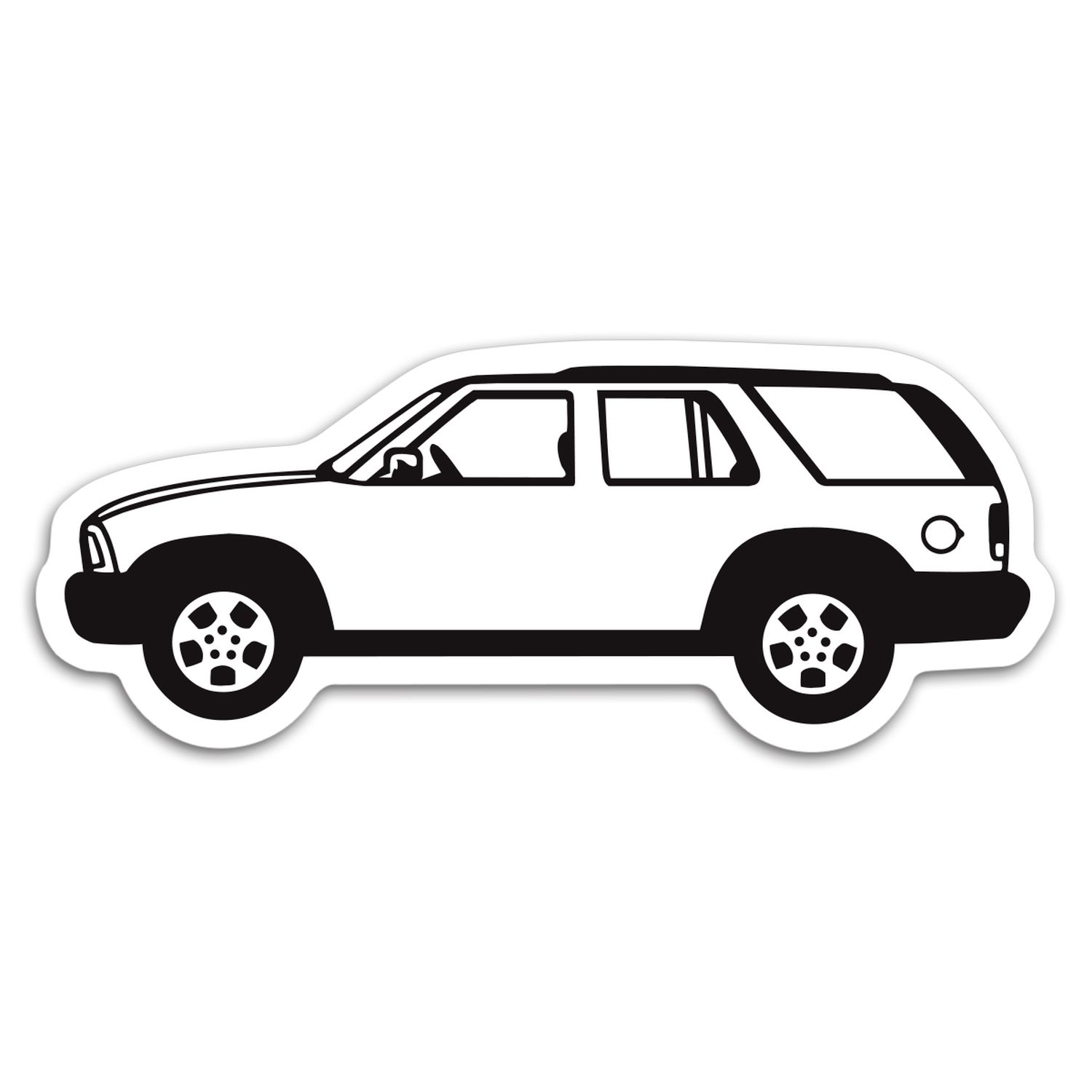 Sport Utility Vehicle Magnet 1