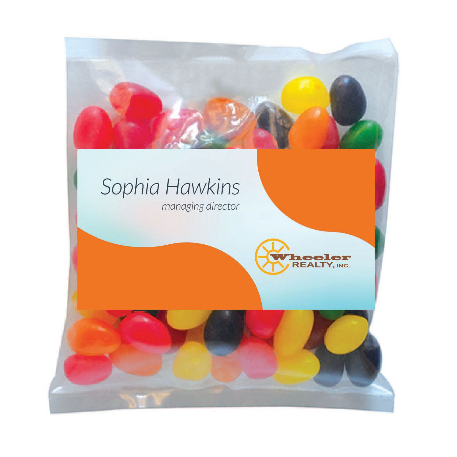Small Snack Bag with Rectangle Magnet Standard Fill 1