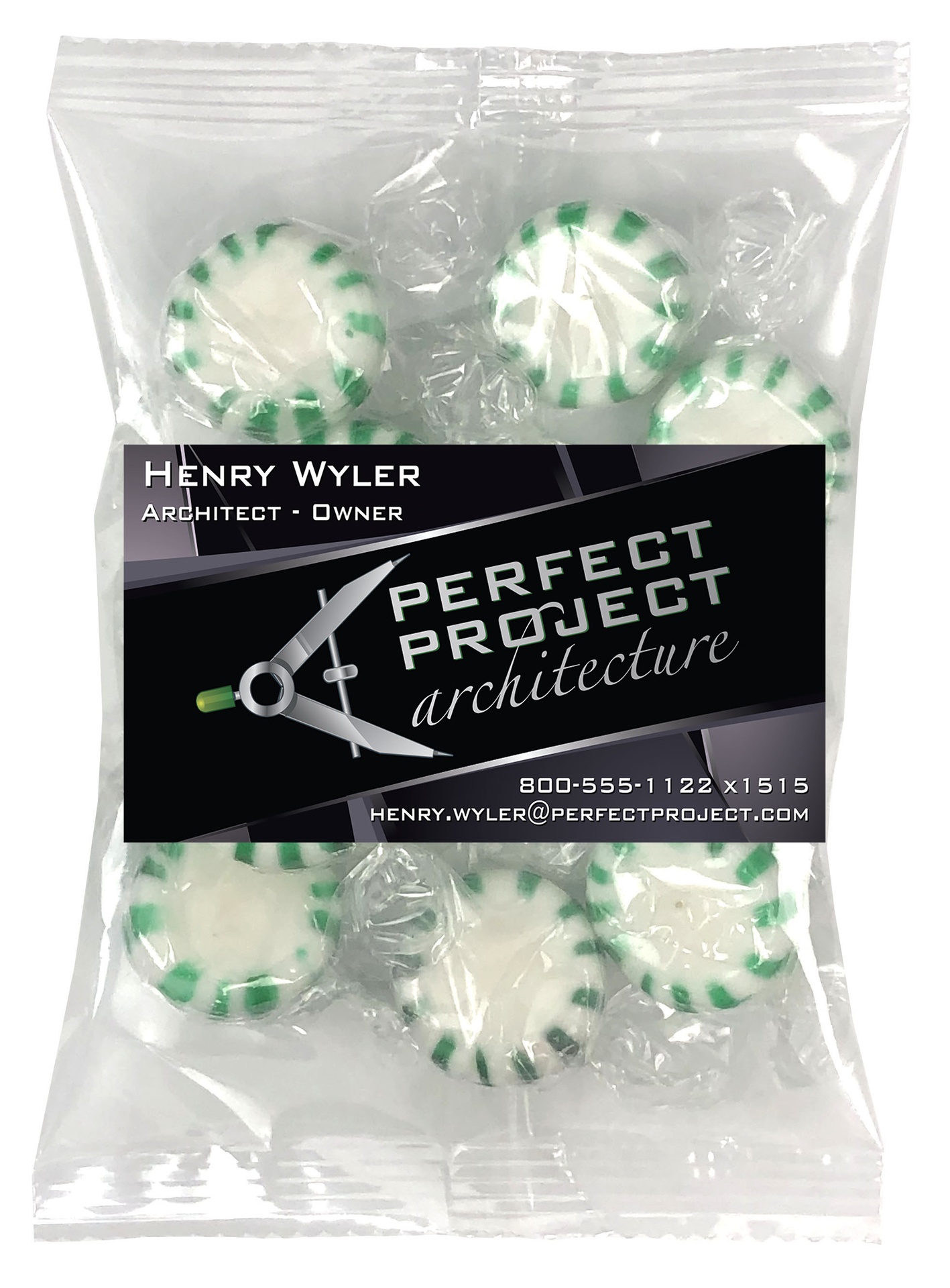 Small Snack Bag with Rectangle Magnet Standard Fill 1
