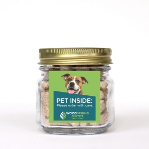 Pint Jar w/ Square Magnet Pet Fill 1 Pint Jar w/ Square Magnet Pet Fill 1