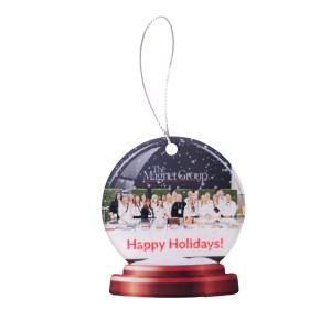 Snow Globe Acrylic Ornament 1 Snow Globe Acrylic Ornament 1