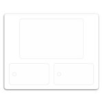Plastic Wallet Card w/ 2 Key Tags 2 Plastic Wallet Card w/ 2 Key Tags 2
