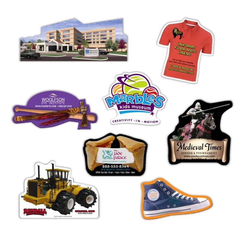 Custom Corner Flat Flexible Magnet up to 27 Sq In 1 Custom Corner Flat Flexible Magnet up to 27 Sq In 1