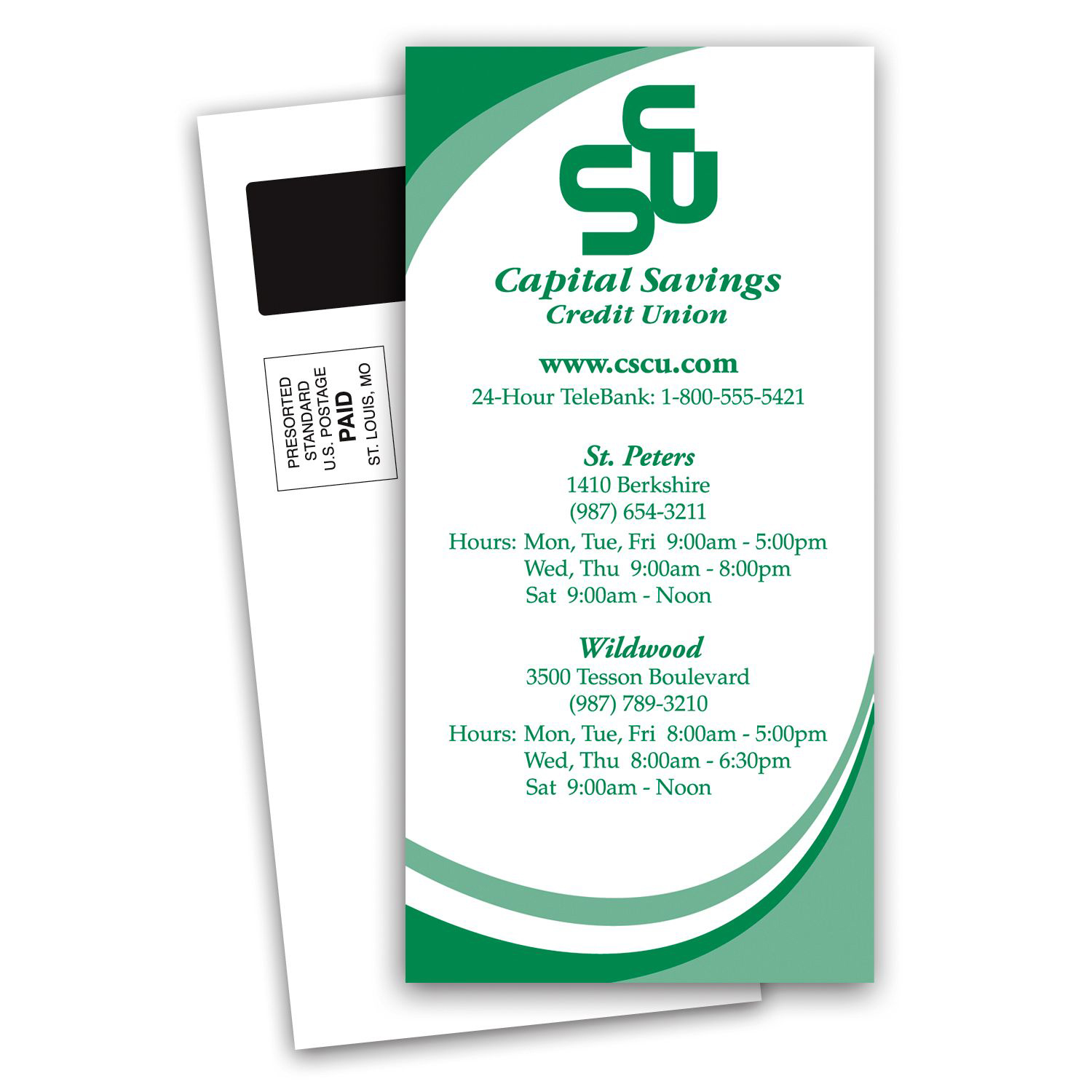 Magnetic Stick Up Card 1