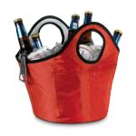 Portable Insulated Ice/Beverage Carrier - Red Portable Insulated Ice/Beverage Carrier - Red