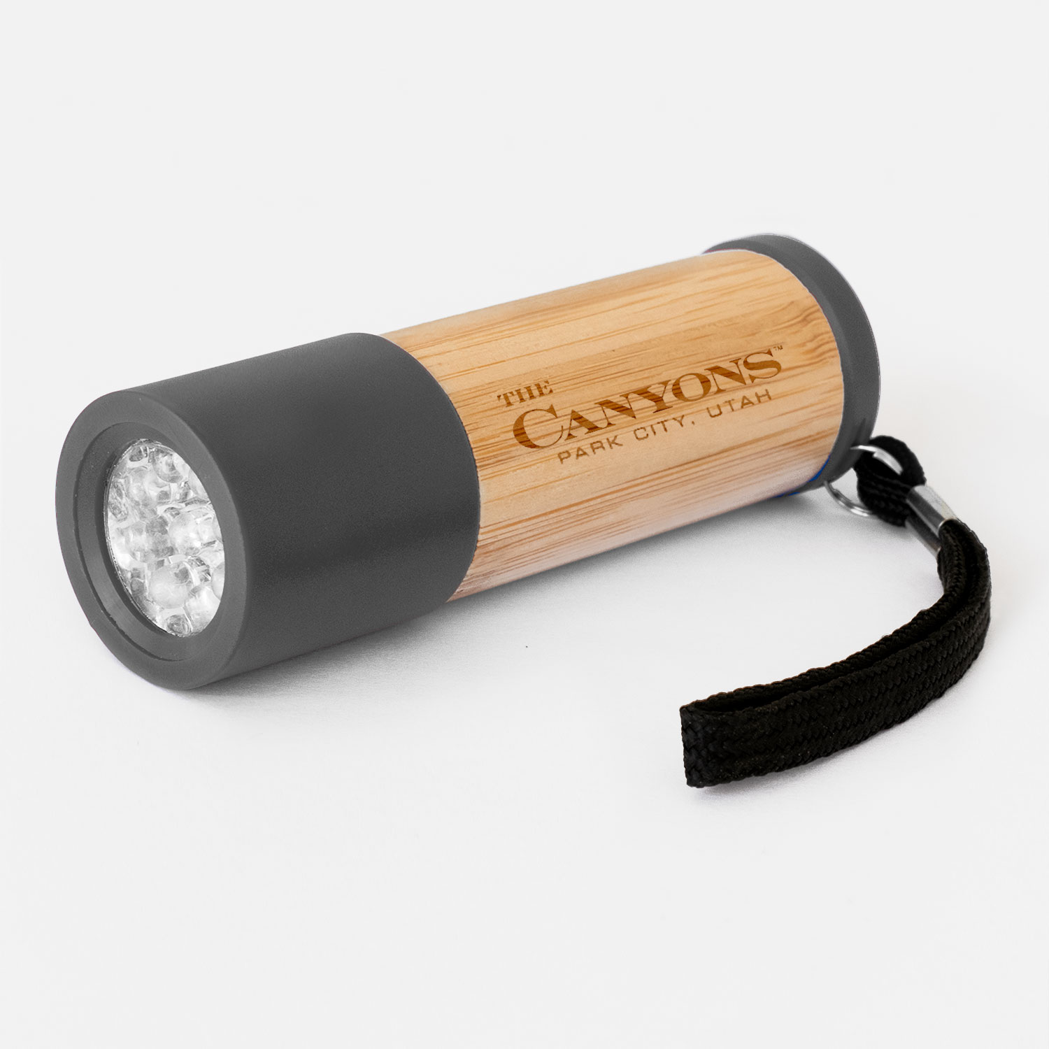 Sleek Bamboo 9 LED Flashlight 1