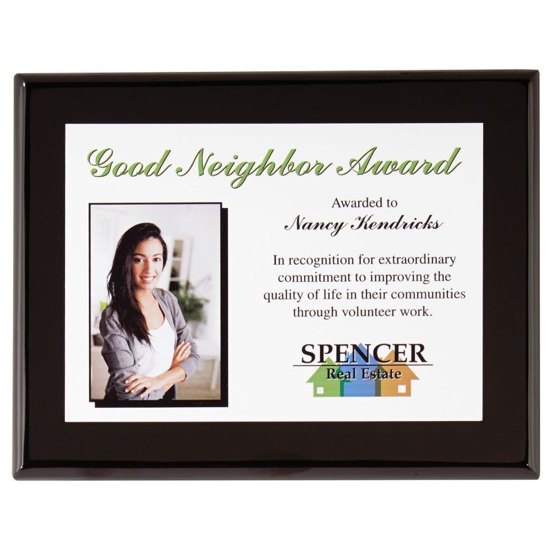 Onyx Small Plaque Award 1 Onyx Small Plaque Award 1