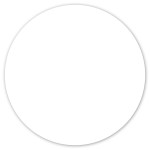Car Sign Circle Magnet 4" Diam 2 Car Sign Circle Magnet 4" Diam 2