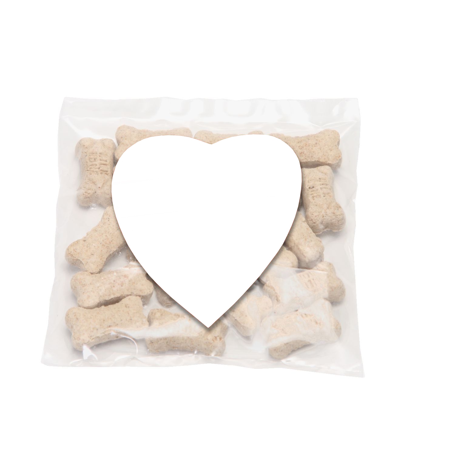 Mini Snack Bag with Large Heart Magnet Pet Fill 1