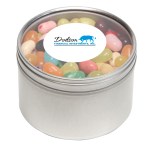 Large Round Window Tin Premium Fill - Silver Large Round Window Tin Premium Fill - Silver