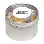 Large Round Window Tin Premium Fill - Silver Large Round Window Tin Premium Fill - Silver