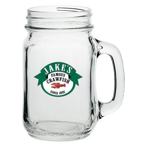 16 oz. Libbey® Mason Jars with Handles 1 16 oz. Libbey® Mason Jars with Handles 1