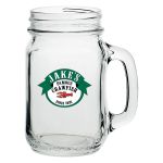 16 oz. Libbey® Mason Jars with Handles 1 16 oz. Libbey® Mason Jars with Handles 1