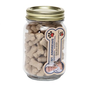 Pint Jar with Bone Magnet Pet Fill 1 Pint Jar with Bone Magnet Pet Fill 1