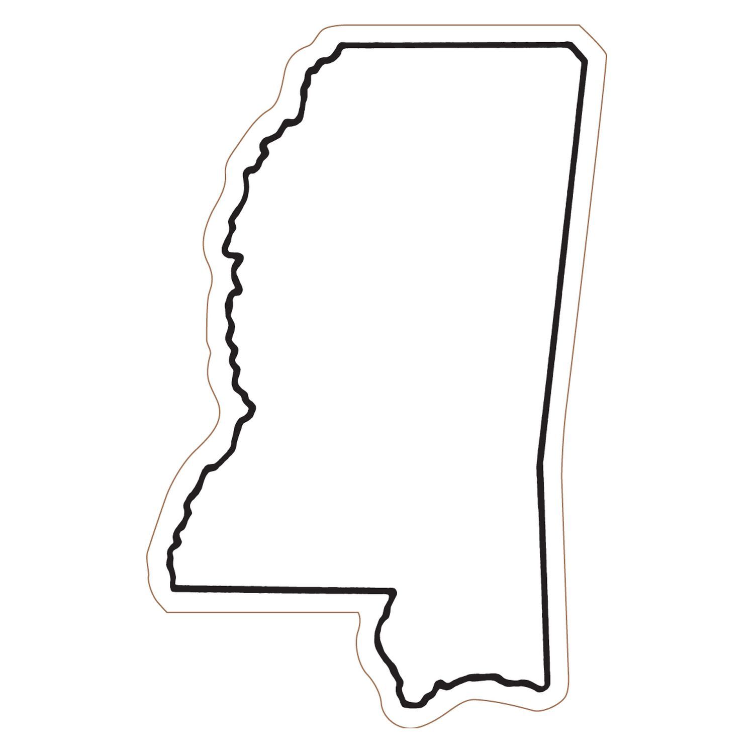 Mississippi State Magnet 1