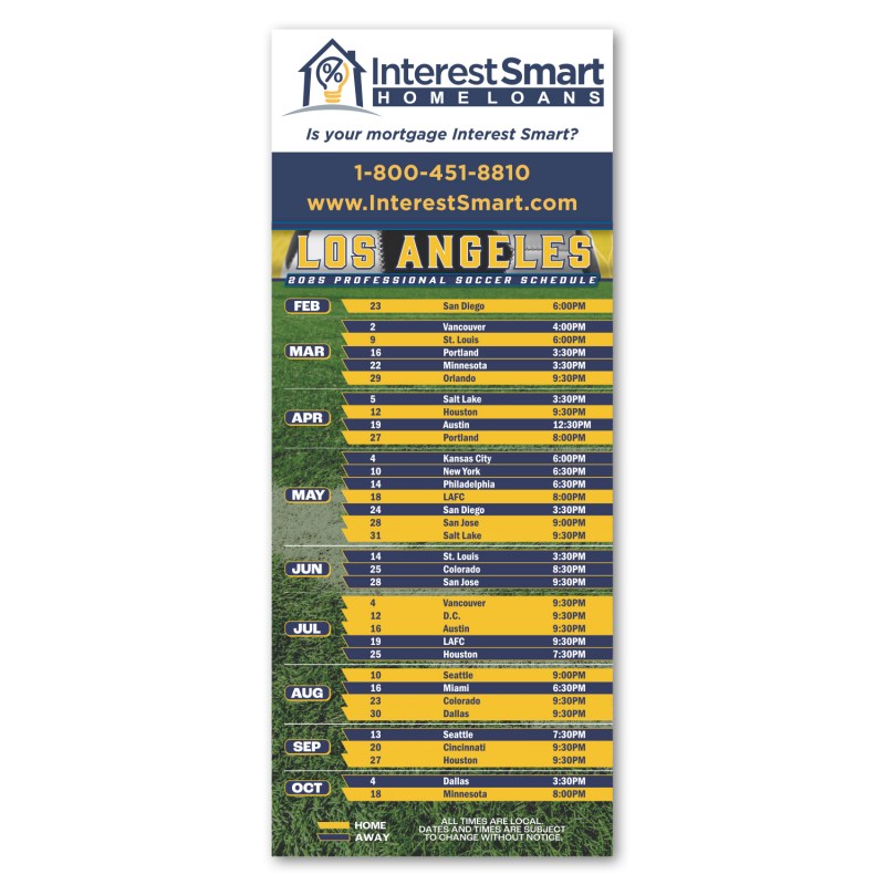 Soccer Schedule Magnet 1 Soccer Schedule Magnet 1