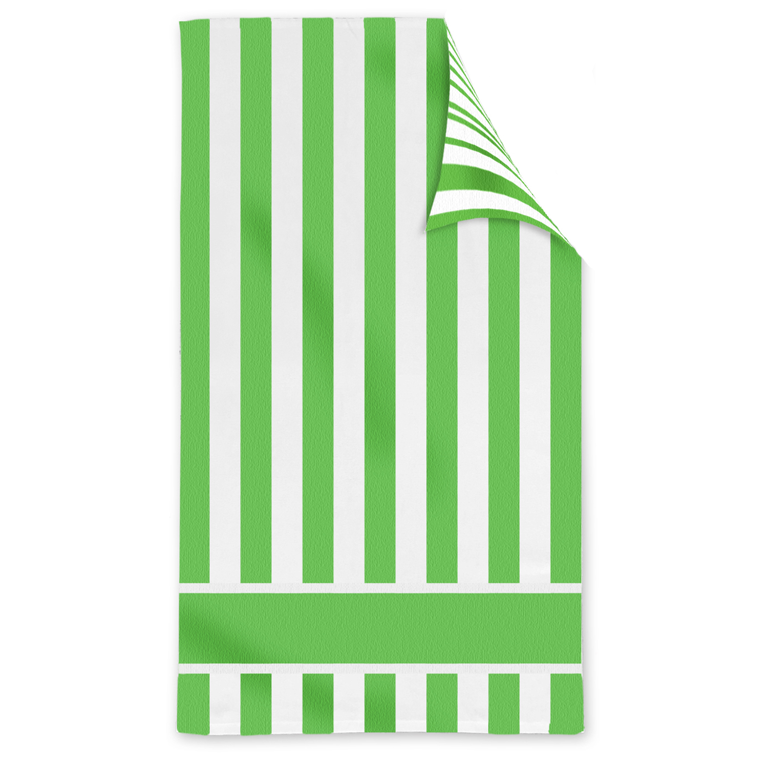 Double Sided Cabana Stripe Beach Towel 1