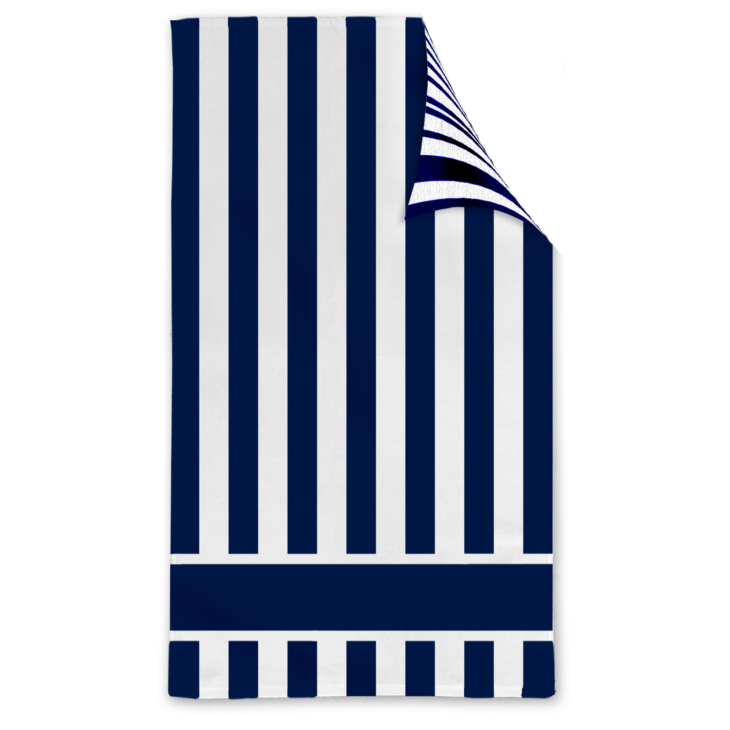 Double Sided Cabana Stripe Beach Towel 1