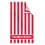 Double Sided Cabana Stripe Beach Towel 1 Double Sided Cabana Stripe Beach Towel 1