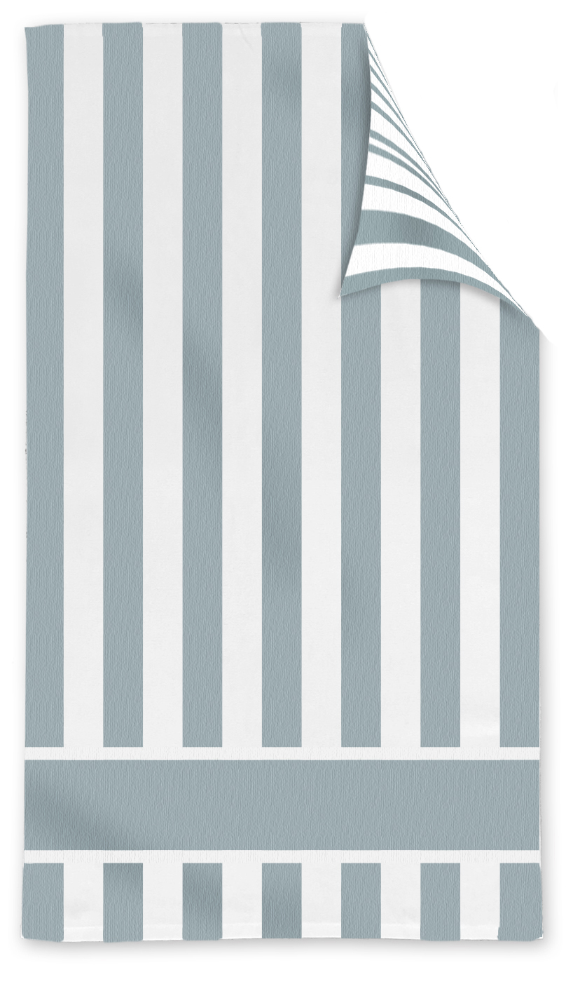 Double Sided Cabana Stripe Beach Towel 1