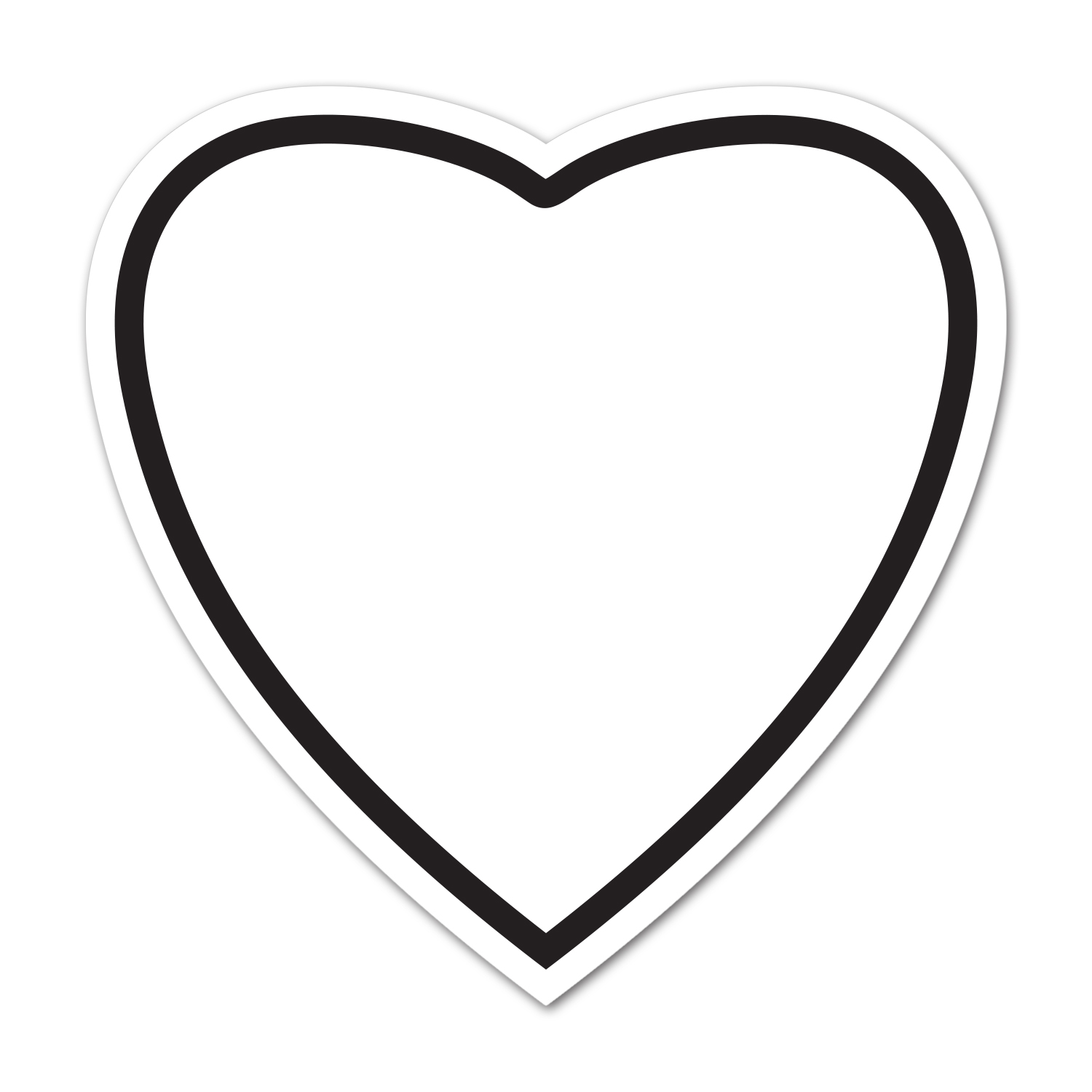 Large Heart Magnet 1