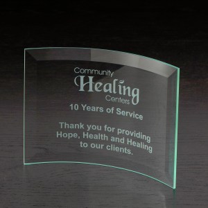 Chronicle Jade Small Glass Award 1 Chronicle Jade Small Glass Award 1