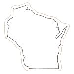 Wisconsin State Magnet 2 Wisconsin State Magnet 2